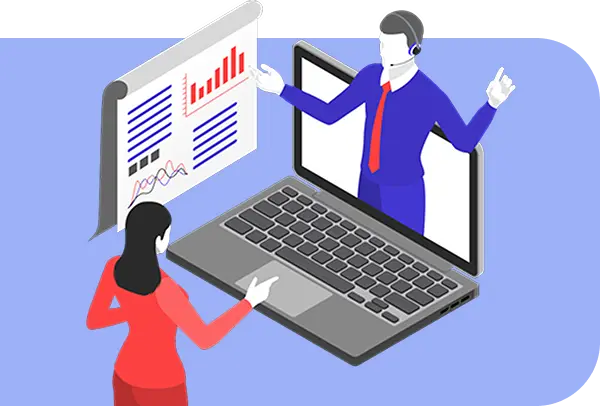 Y'sの特徴である「ビジネス設計から開発・グロースまで伴走型でサポートいたします」のイメージ画像。